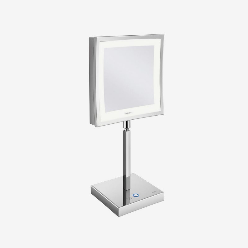 LEDライト付拡大鏡（置き型）AG020747｜KANEJIN - バスタブや洗面ボウルなどのサニタリー製品の輸入販売